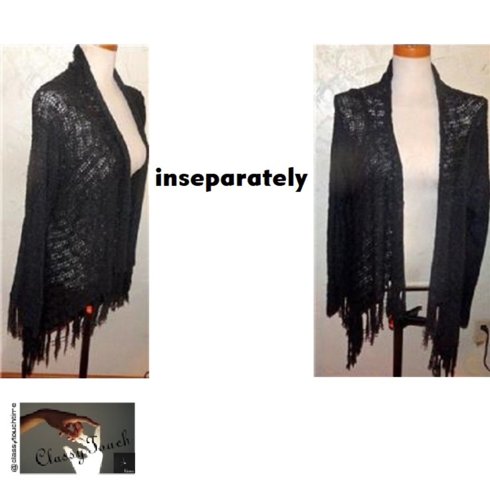 Inseparable NWOT  Gray Lagenlook Cardigan